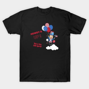 Howdy Up 4th of July Celebration T-Shirt